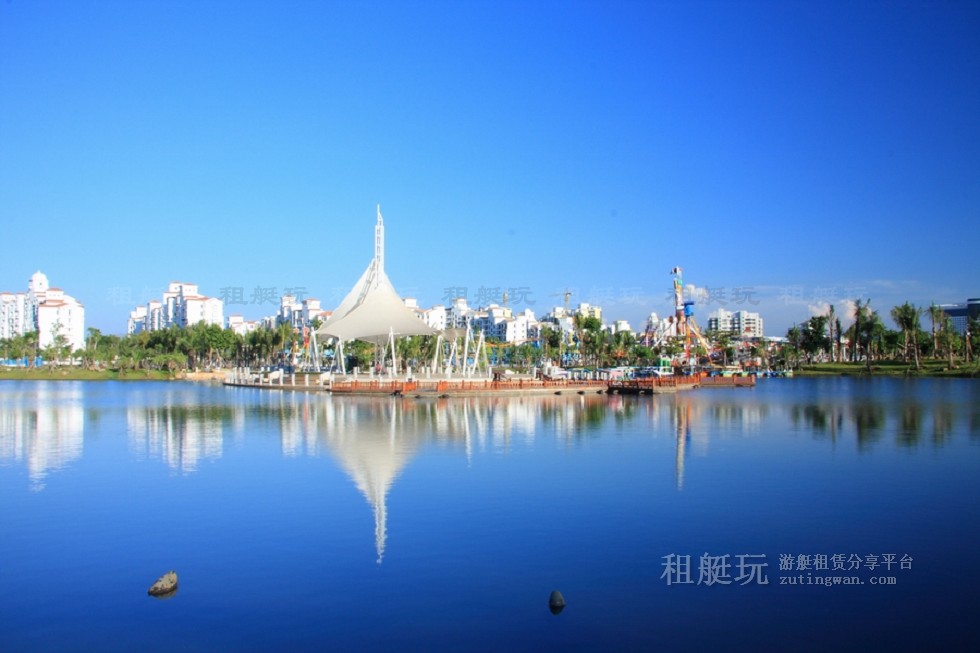 新埠島國(guó)際游艇碼頭→白沙門(mén)公園→世紀(jì)大橋→萬(wàn)綠園→秀英港→西海岸會(huì)展中心